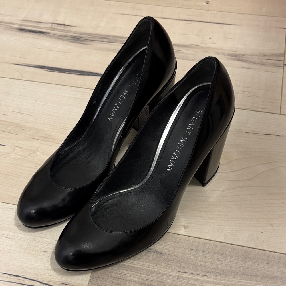 Stuart Weitzman Classic Black Heels